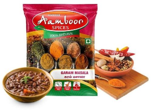 Aamboor Spices Red Organic Garam Masala Powder