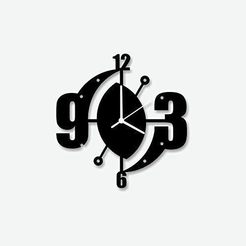 Modern MDF Wall Clock, Glass Type : Acrylic