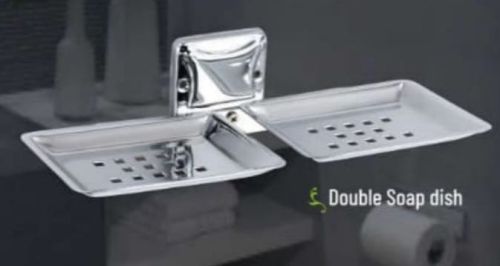 1004 Open Flench Series SS Double Soap Dish