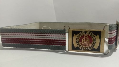 MEXIOM Polished Printed Brass School Belt, Technics : Machine Made