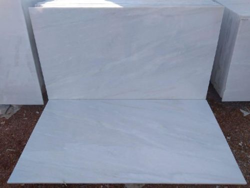 Polished Plain Agaria White Marble Slabs