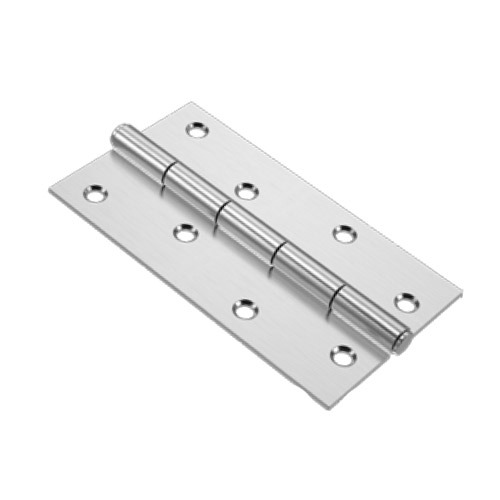 Polished Stainless Steel Hinges, Color : Silver