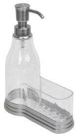 Plastic Soap Dispenser With Caddy, For House Hold Use, Feature : Good Quality, Long Life