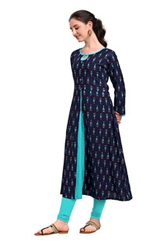 Printed Cotton Ladies Fancy Kurti, Occasion : Casual Wear