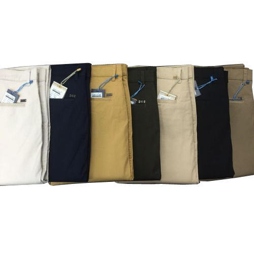 Regular Fit Mens Cotton Pant, For Comfortable, Anti Wrinkle, Gender : Male