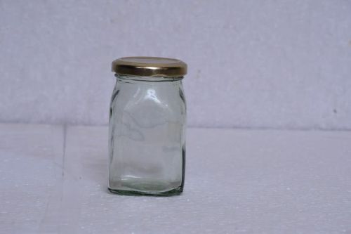 250gm Honey Square Glass Jar