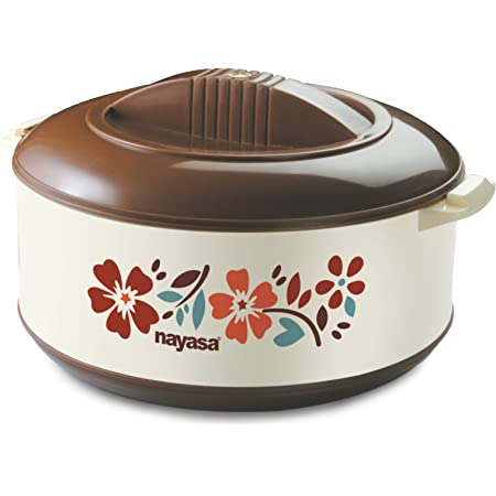 Nayasa Round Polished Thermoware Casserole, Feature : Washable, Light Weight