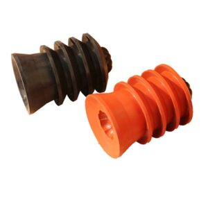 Round Non Rotating Bottom Cementing Plugs, Color : Black, Red