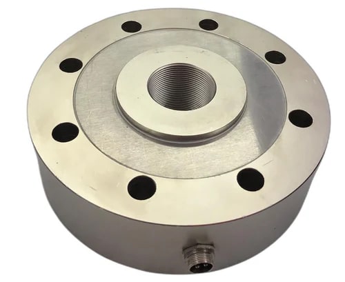 Stainless Steel Round Load Cell, For Industrial Use, Color : Silver