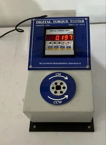 Screw Torque Tester, For Industrial Use, Certification : ISI Certified