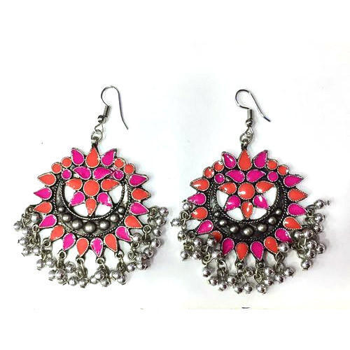 Metal Afghani Earrings, Occasion : Casual Wear