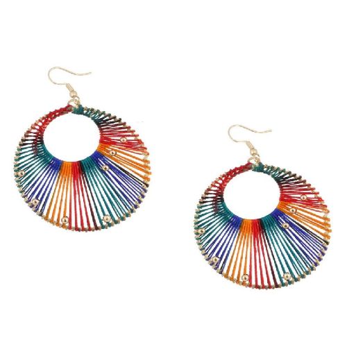Thread Work Earrings, Occasion : Casual Wear