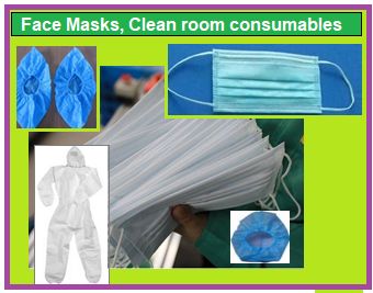 Round Cleanroom Cap, For Clinic, Hospital, Feature : Anti-Wrinkle, Comfortable, Easily Washable