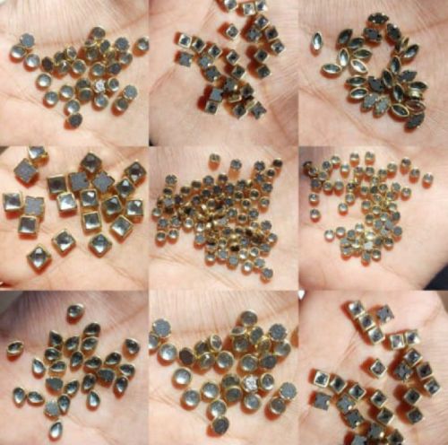 50gm Polished Plain Kundan Stone, Packaging Type : Wooden Box