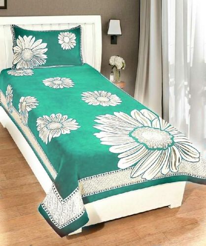 Single Bed Sheet, Size : 60*90 Inches