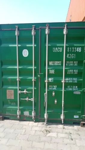 Galvanized Steel Dry Storage Shipping Container, Capacity : 10-20 Ton