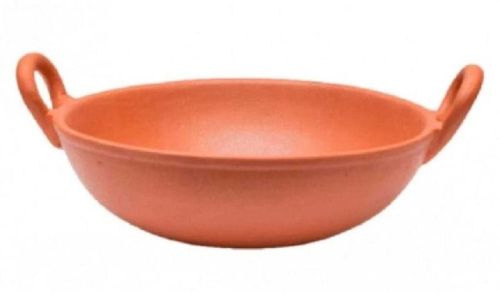 Clay Terracotta Kadai, For Kitchen