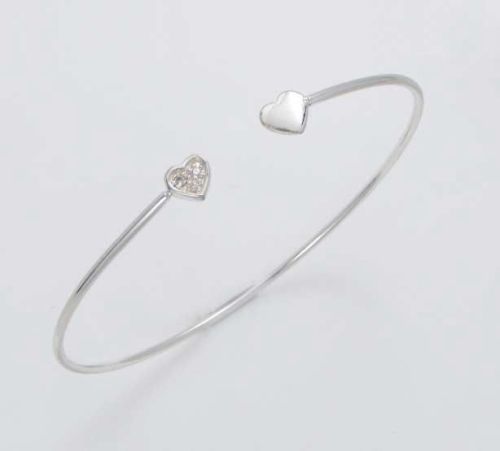 925 Sterling Silver CZ Bangles, Feature : Fine Finishing