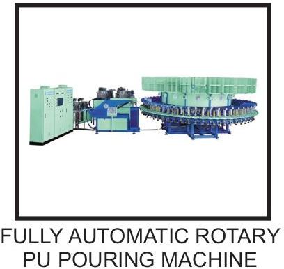 Fully Automatic Rotary PU Pouring Machine, Power : 6-9kw