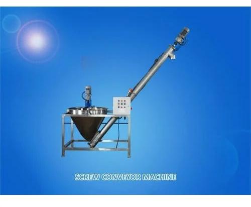 Stainless Steel Screw Conveyor Machine, Voltage : 440V