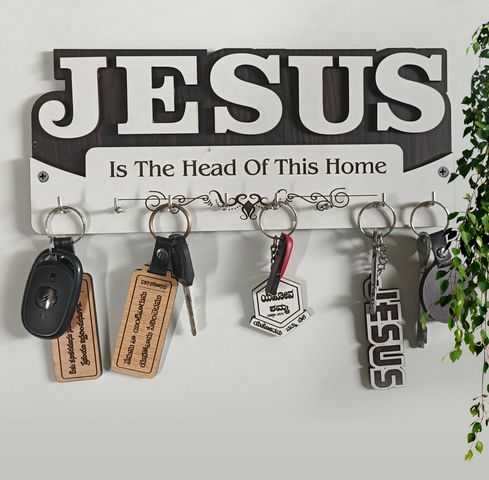 Wooden English-A-002 Key Holder, Shape : Rectengular