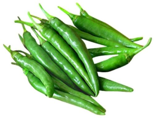 Natural Fresh Green Chili, For Human Consumption, Cooking, Home, Hotels, Packaging Size : 5kg