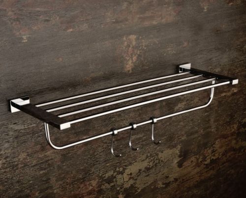 Polish Brass Towel Rack, For Home, Hotel