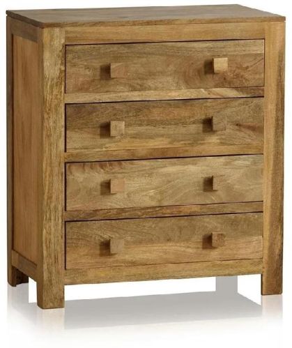 Square Polished 4 Drawer Wooden Chest, Feature : Durable, Fine Finished, High Quality, Termerite Proof