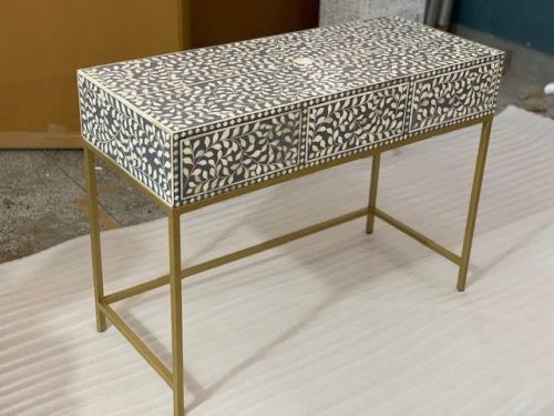 Painted Bone Inlay Table, Feature : Waterproof, Fine Finished, Eco-Friendly