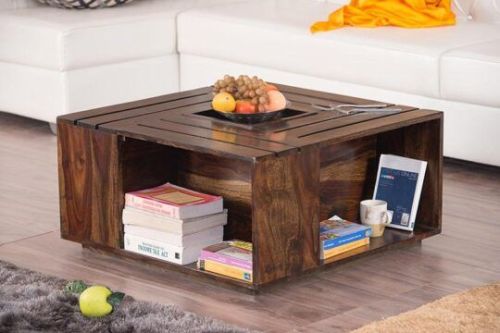 Polished Wooden Square Center Table, Feature : Quality Tested, High Strength, Easy To Place