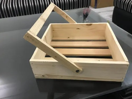 Wooden Gift Packing Basket, For Home, Packaging Type : Box