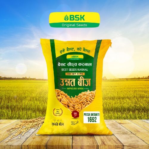 PUSA BASMATI 1692 Basmati Seeds, Certification : License