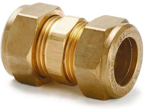 Polished Brass Coupling, Feature : Corrsion Proof, Crack Resistance, Fine Finished