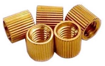 Polished Brass Knurled Inserts, Feature : Fine Coated, Highly Durable, Strong Fitting