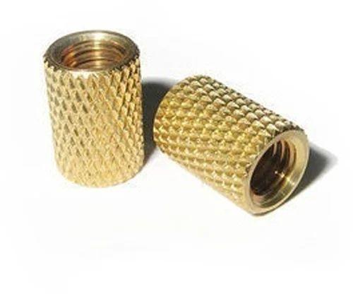 Polished Brass Knurling Inserts, Size : 0-10mm