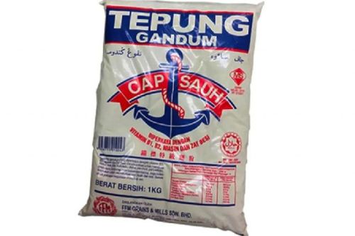 Tepung Gandum Wheat Flour, Packaging Size : 25-50kg for Cooking
