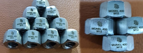 Monel 400 Fasteners, Size : 3 Mm To 200 Mm