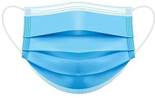 N95 Woven Surgical Face Masks, Color : Blue