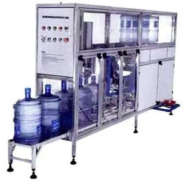 Stainless Steel Water Jar Filling Machine, Voltage : 220V