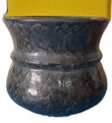 Plain Polished Ceramic Handi Shaped Planter, Portable Style : Standing