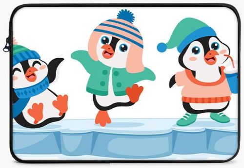 LS0201 Children Printed Zipper Laptop Sleeve, Size : 13