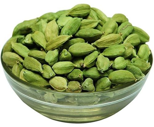 Organic Green Cardamom, For Cooking, Form : Pods