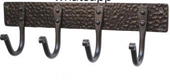 Non Polished Hand Forged Iron Hangers, For All, Style : Antique