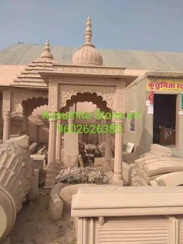 Polished Sandstone Chatri, Feature : Durable