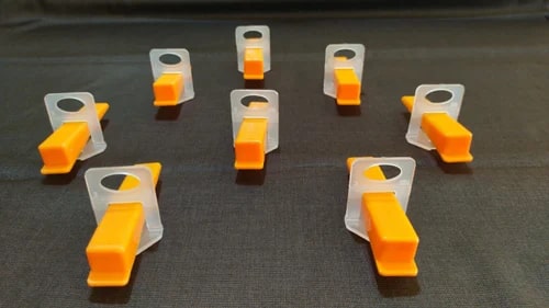 Plastic Tile Leveling System, Color : Orange