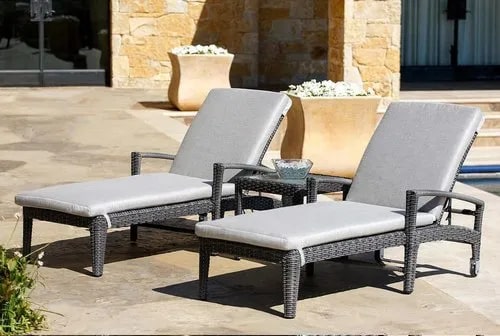 Aluminium Grey Swimming Pool Lounger, Size : Standard