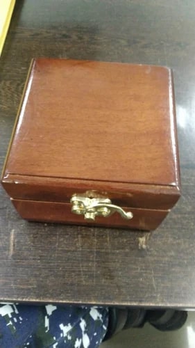 Wooden Tie Box