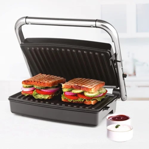 Borosil Jumbo Grill Sandwich Maker, Certification : CE Certified