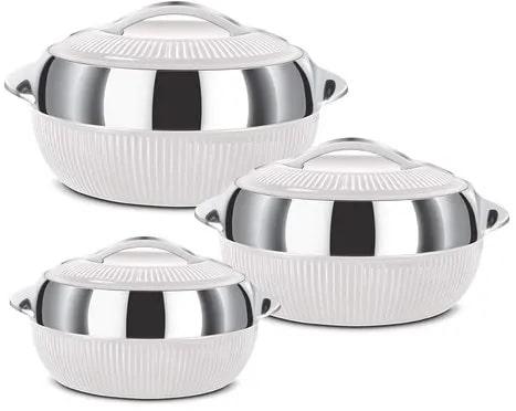 Polished Milton Fiesta Casserole, Size : 9.4x19.7, 11.5x23.1cm, 13x26.1cm