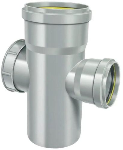 Polished SWR Tee, For Chemical Fertilizer Pipe, Gas Pipe, Hydraulic Pipe, Size : 1inch